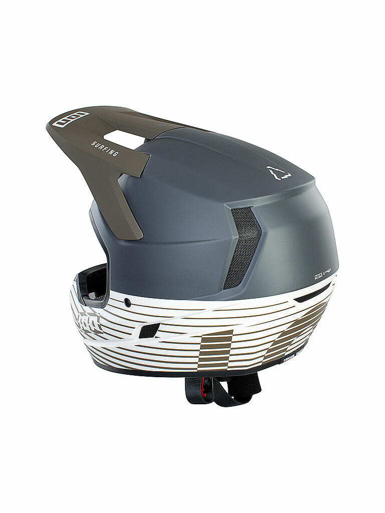 ION | Fullface MTB-Helm Scrup Amp | grau