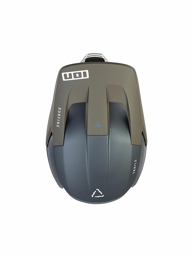 ION | Fullface MTB-Helm Scrup Amp | grau