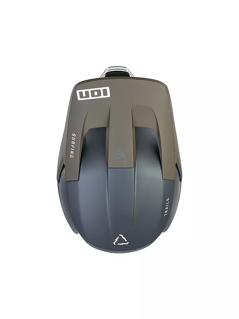 ION | Fullface MTB-Helm Scrup Amp | grau