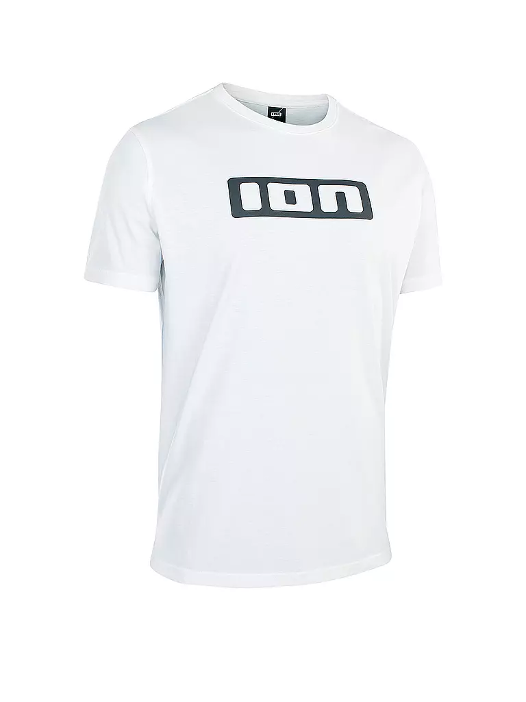 ION | Herren Beachshirt Logo | weiss