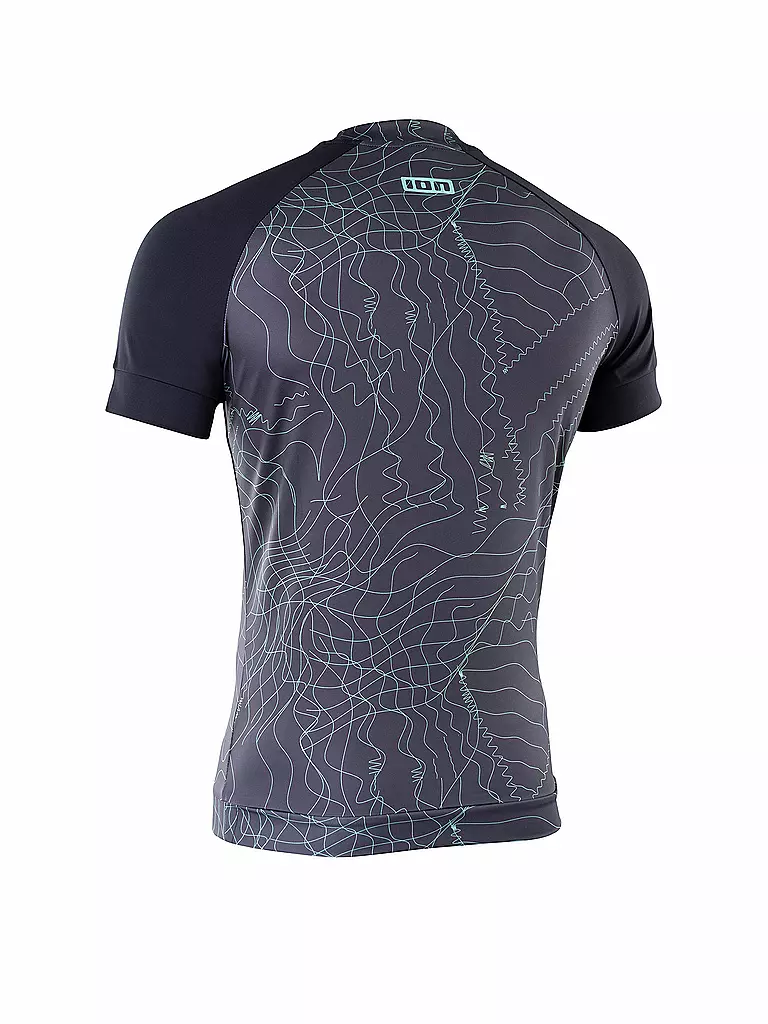 ION | Herren Beachshirt Rashguard Maze | grau