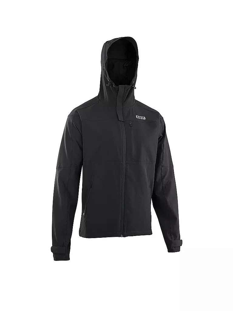 ION | Herren Radjacke Shelter 4W Softshell | schwarz