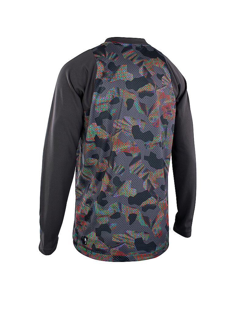 ION | Herren Radshirt Scrub LS | schwarz