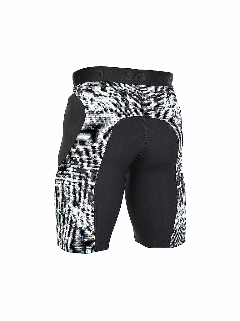 ION | MTB Protektorenshorts Scrub Amp | schwarz