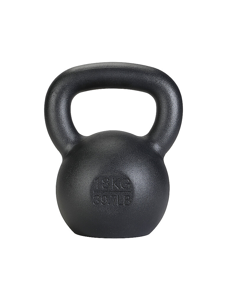 IRON BLACK Kettlebell 18KG schwarz — Bild 2