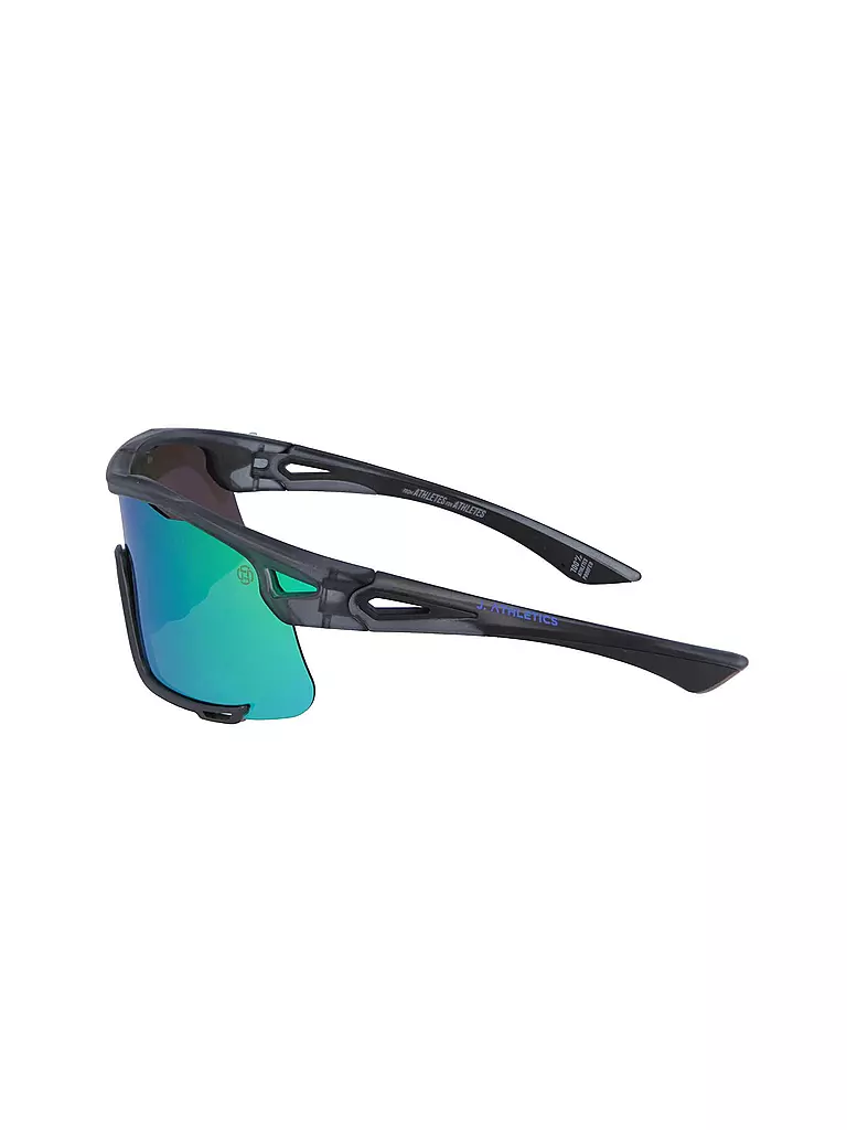 J.ATHLETICS EYEWEAR | Sportbrille Victory Black/Blue | grau