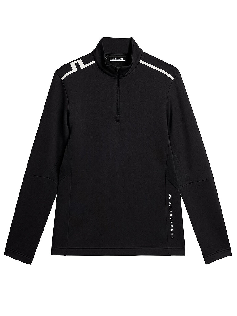 J.LINDEBERG Damen Unterzieh Zipshirt  Vinnie Quarter Zip Mid Layer  schwarz | M