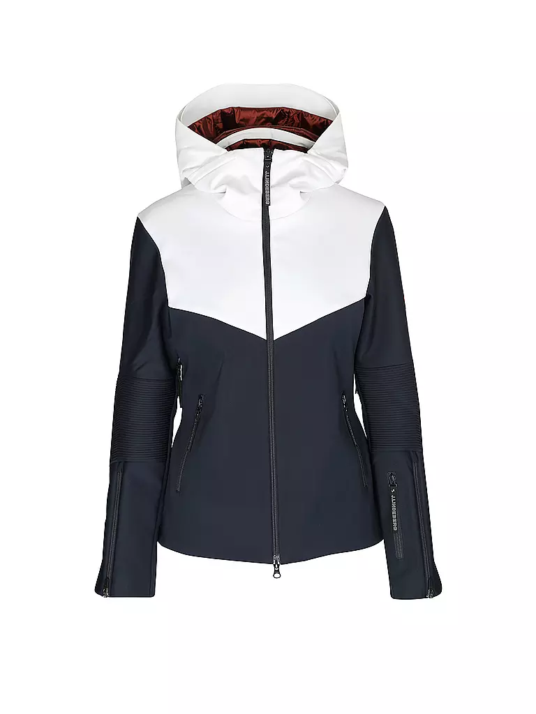 J.LINDEBERG | Damen Skijacke Stanford Hybrid | dunkelblau