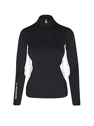 J.LINDEBERG | Damen Unterzieh Zipshirt Cookies | dunkelblau
