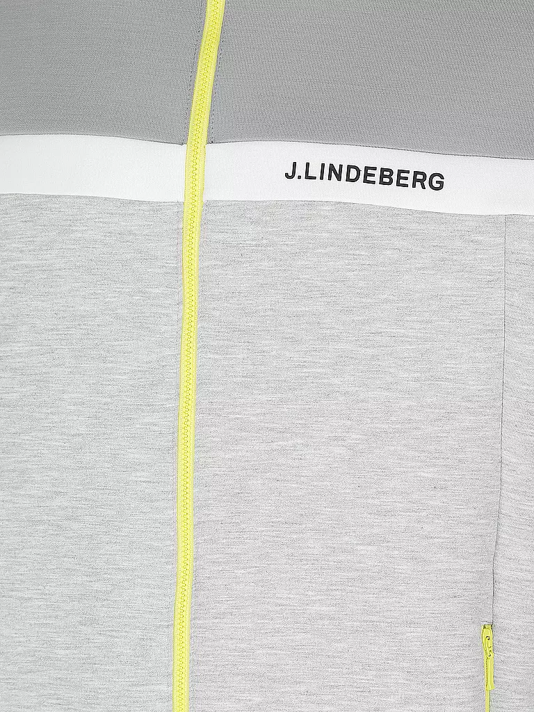 J.LINDEBERG | Herren Unterziehjacke Jeff Hoodie | grau