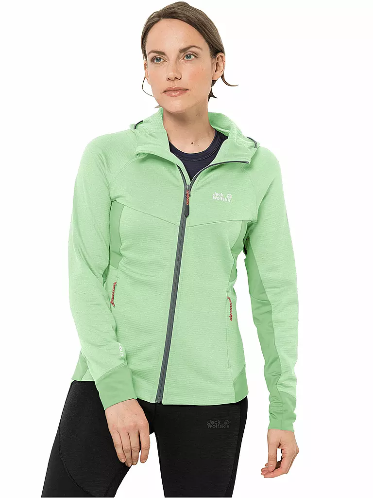 JACK WOLFSKIN | Damen Fleecejacke Hydro Grid | grün