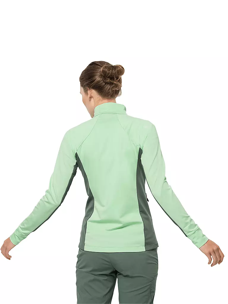 JACK WOLFSKIN | Damen Fleecejacke Milford Sky | grün