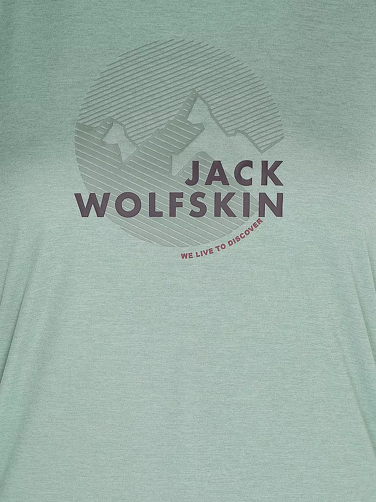 JACK WOLFSKIN | Damen Funktionsshirt Hiking  Graphic | olive