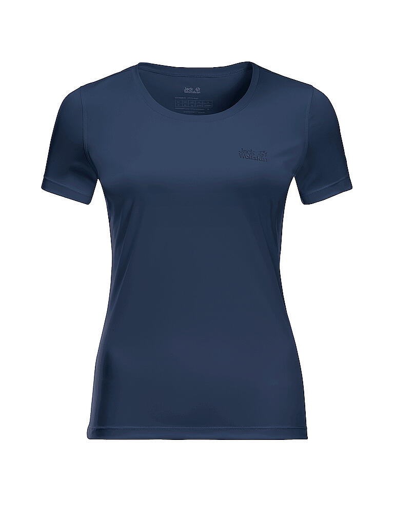 JACK WOLFSKIN | Damen Funktionsshirt Tech T | blau