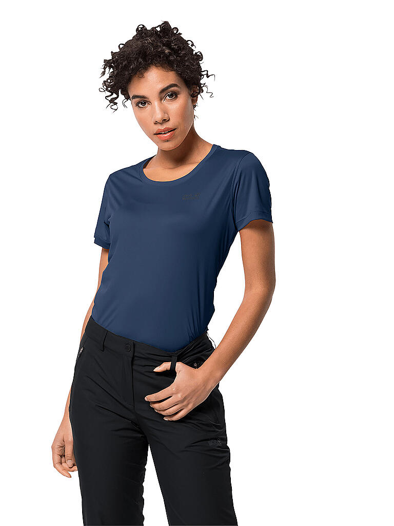 JACK WOLFSKIN | Damen Funktionsshirt Tech T | blau