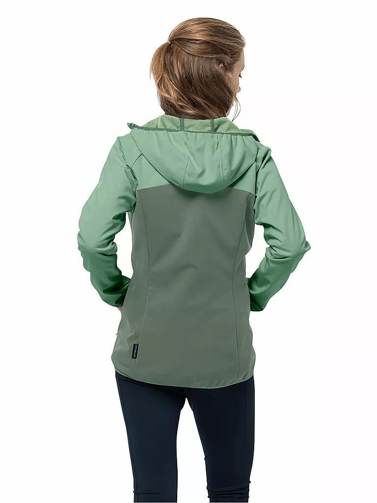 JACK WOLFSKIN | Damen Softshell Jacke Go Hike | olive