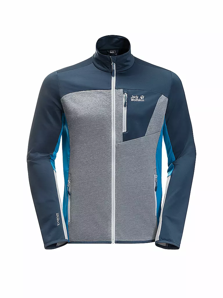 JACK WOLFSKIN | Herren Fleecejacke Milford Sky | blau