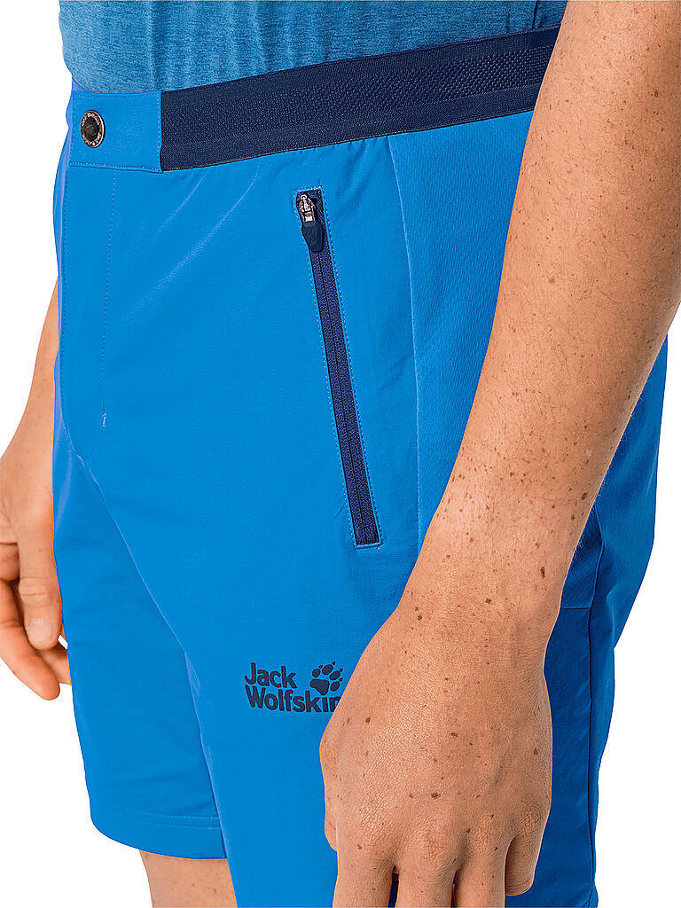 Jack Wolfskin At Home Outdoors Herren JACK WOLFSKIN Herren Trail Short blau