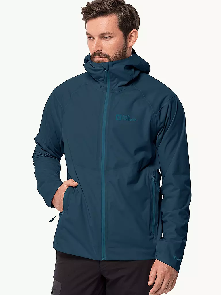 JACK WOLFSKIN | Herren Wanderjacke Emberberg 3l | dunkelblau