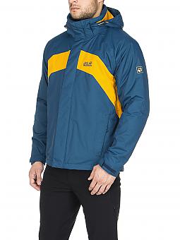 JACK WOLFSKIN Herren Wanderjacke Serpentine 3in1