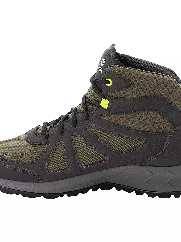 JACK WOLFSKIN | Herren Wanderschuhe Woodland 2 M | olive