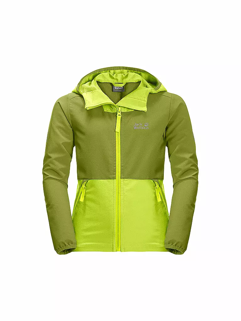 JACK WOLFSKIN | Mädchen Softshelljacke Turbulence | gelb