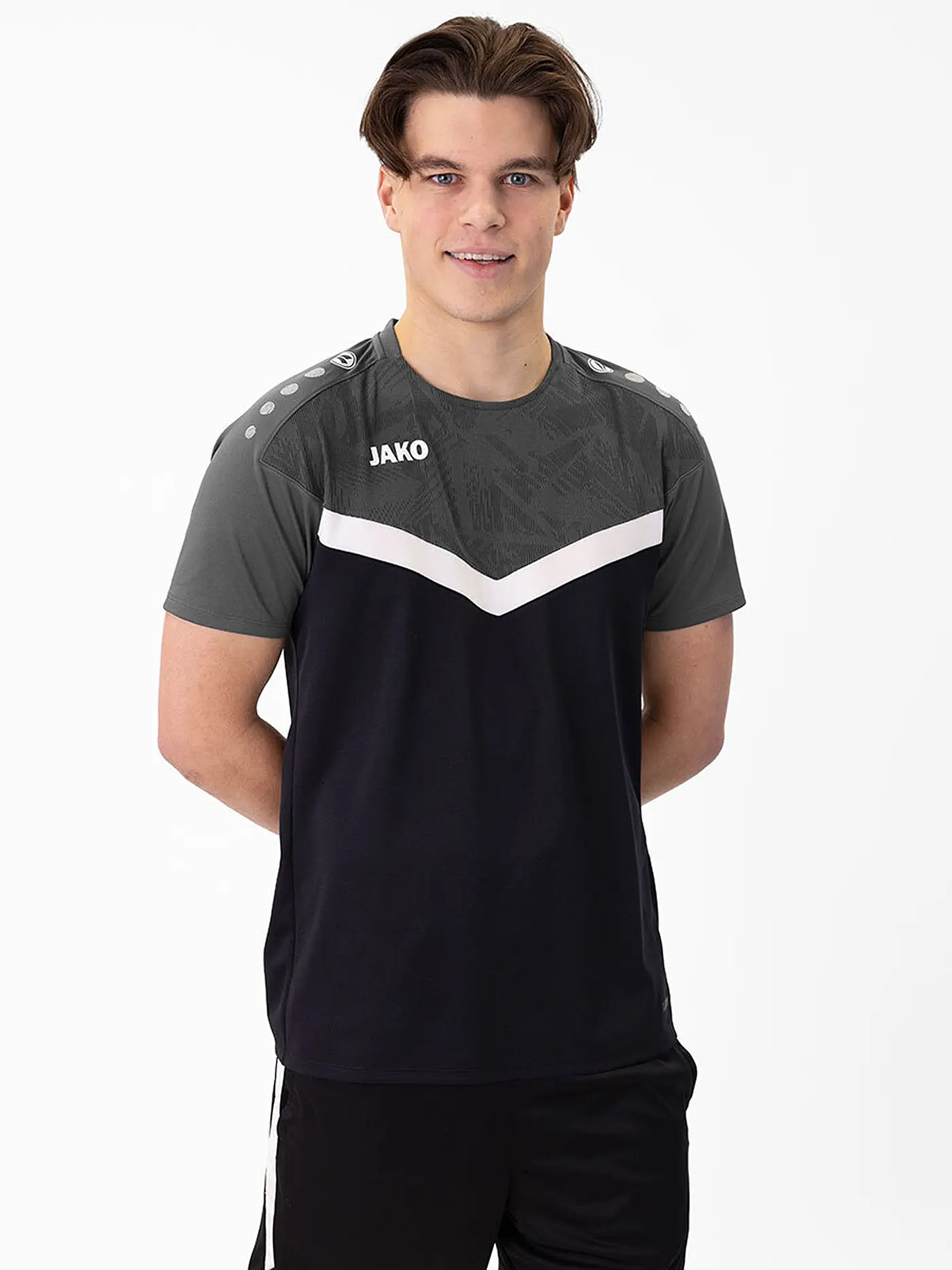 JAKO | Herren T-Shirt Iconic | schwarz