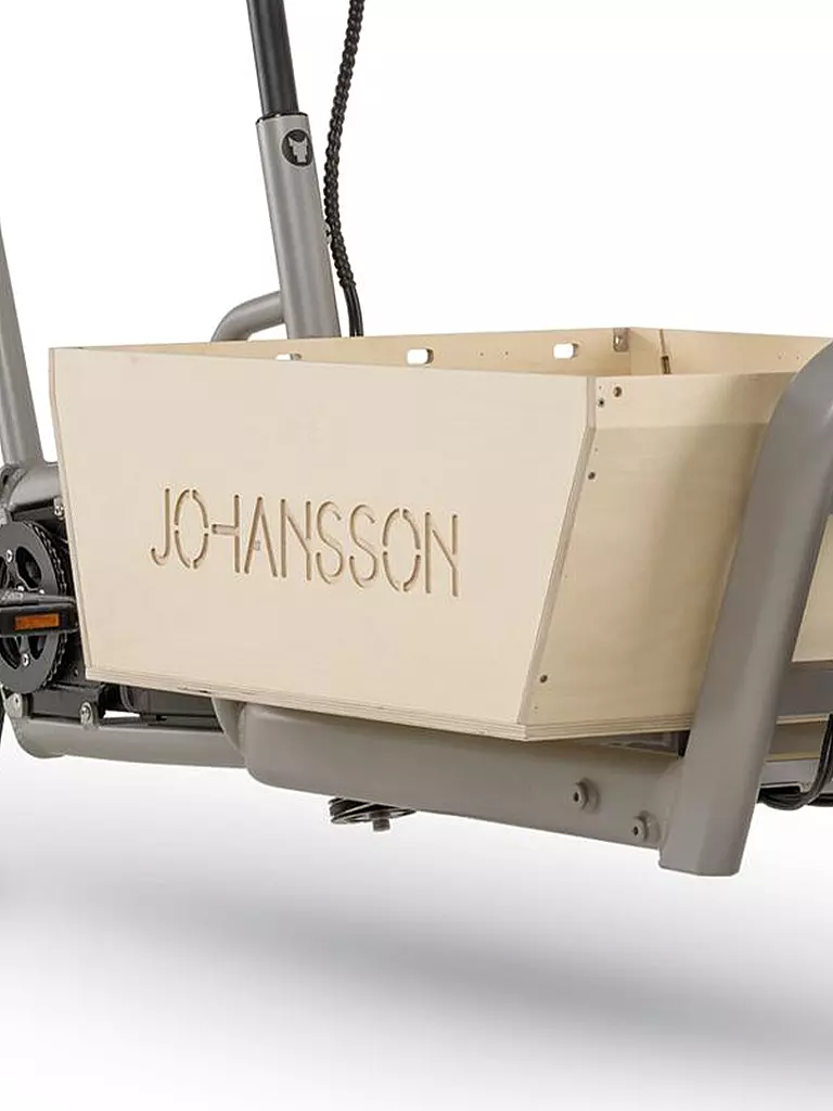 JOHANSSON | E-Lastenrad Gunnar Enviolo | grau