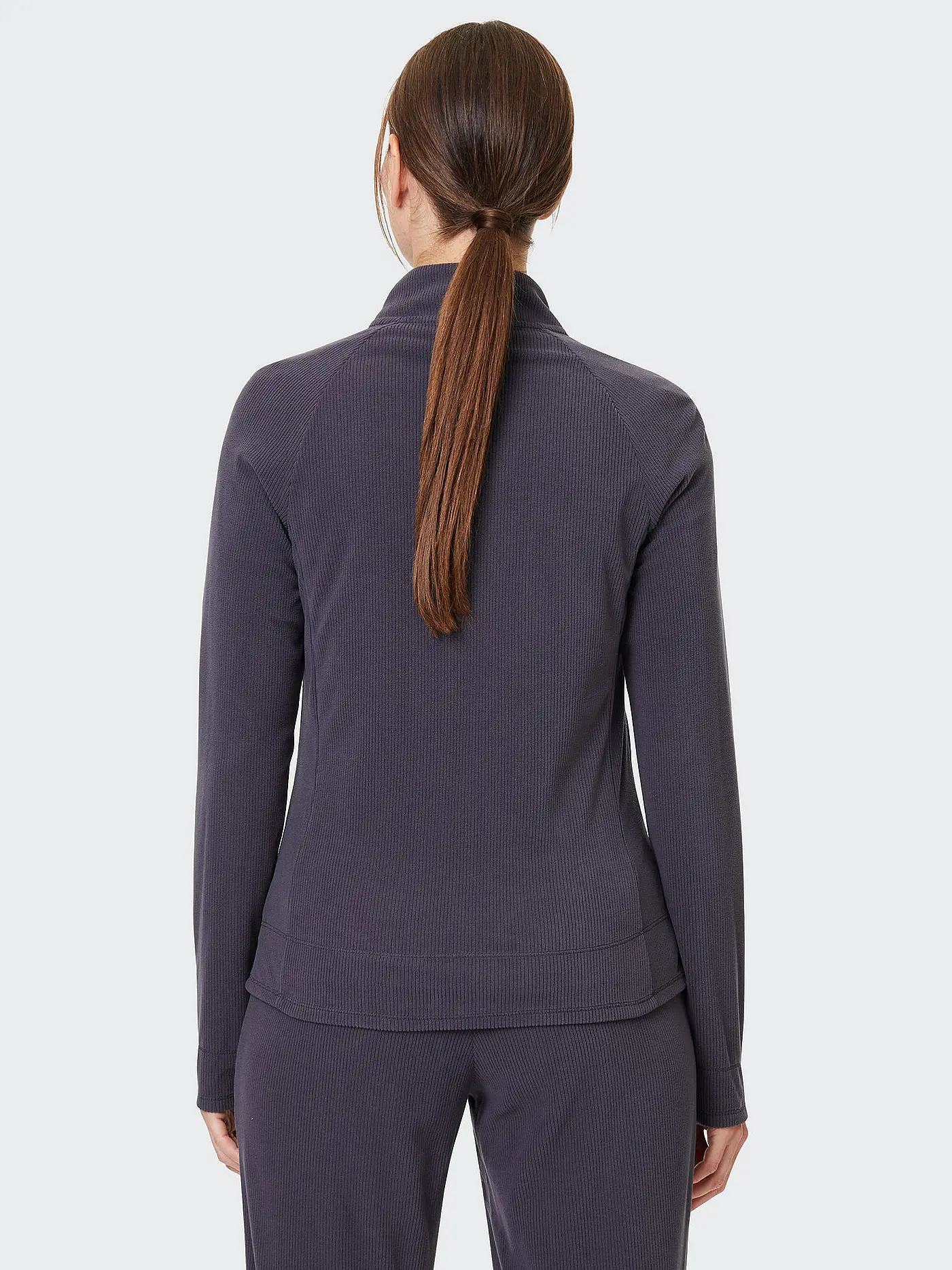 JOY SPORTSWEAR | DAmen Fleecejacke Josy Cord | dunkelblau
