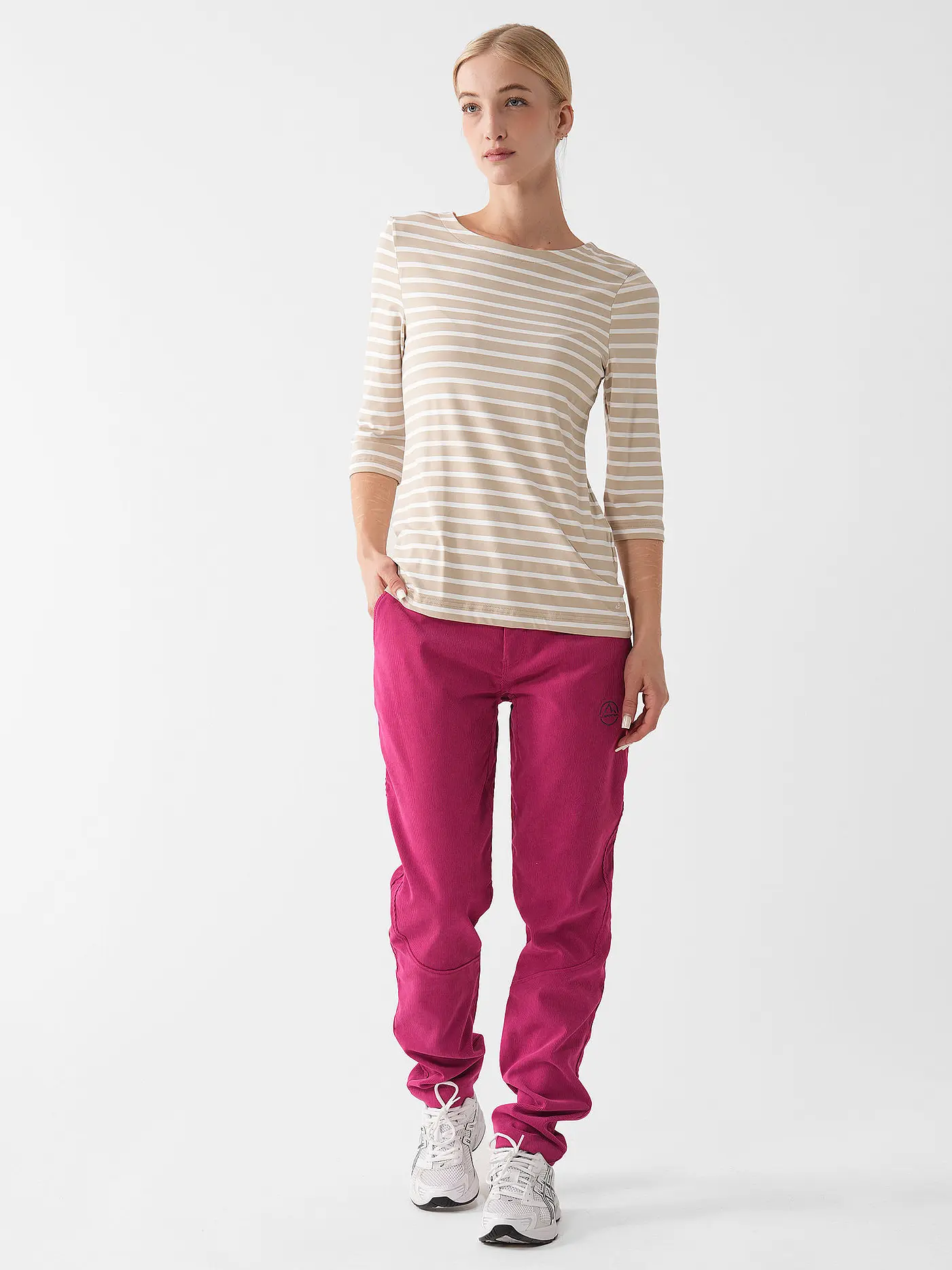 JOY SPORTSWEAR | Damen Shirt Carina 3/4 Arm | beige