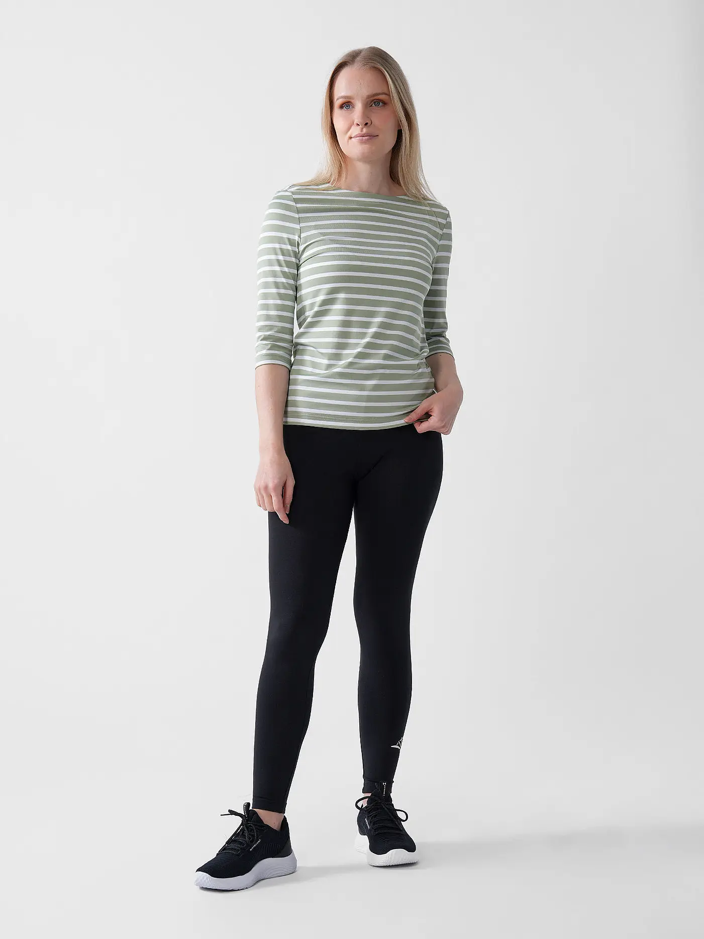 JOY SPORTSWEAR | Damen Shirt Carina 3/4 Arm | hellgrün