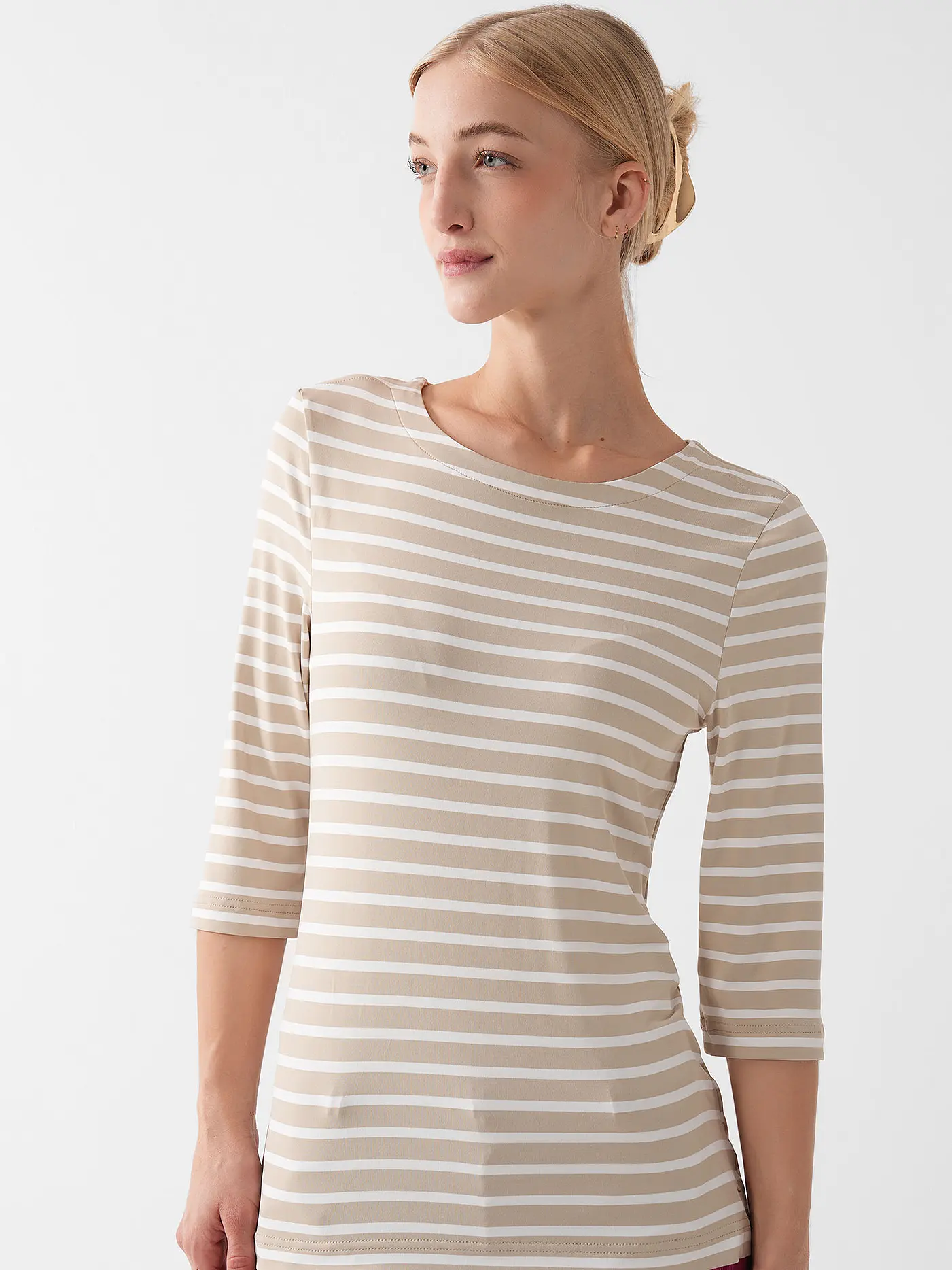 JOY SPORTSWEAR | Damen Shirt Carina 3/4 Arm | beige