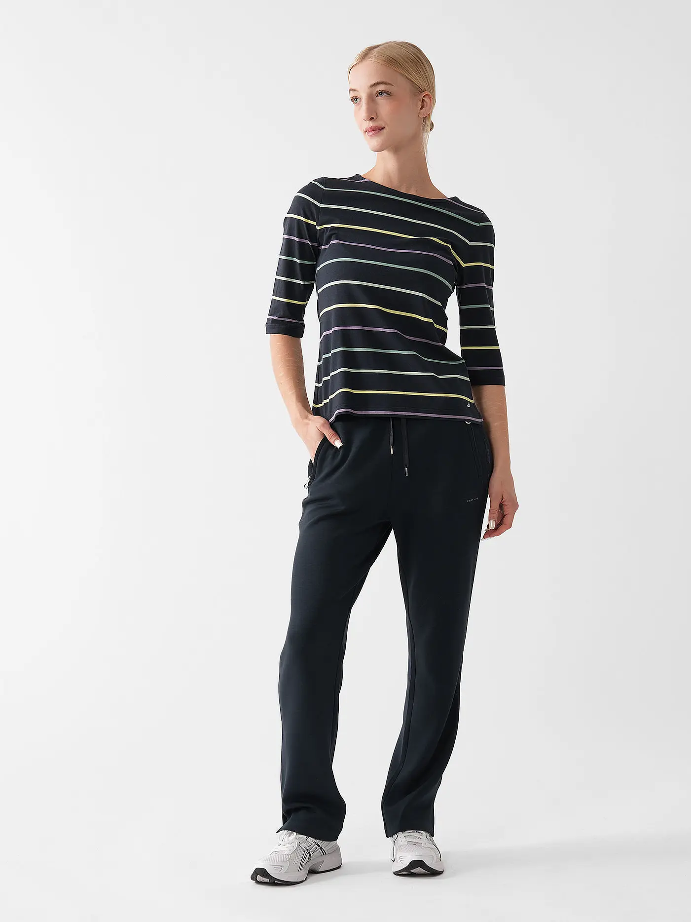 JOY SPORTSWEAR | Damen Shirt Violetta 3/4 Arm | dunkelblau