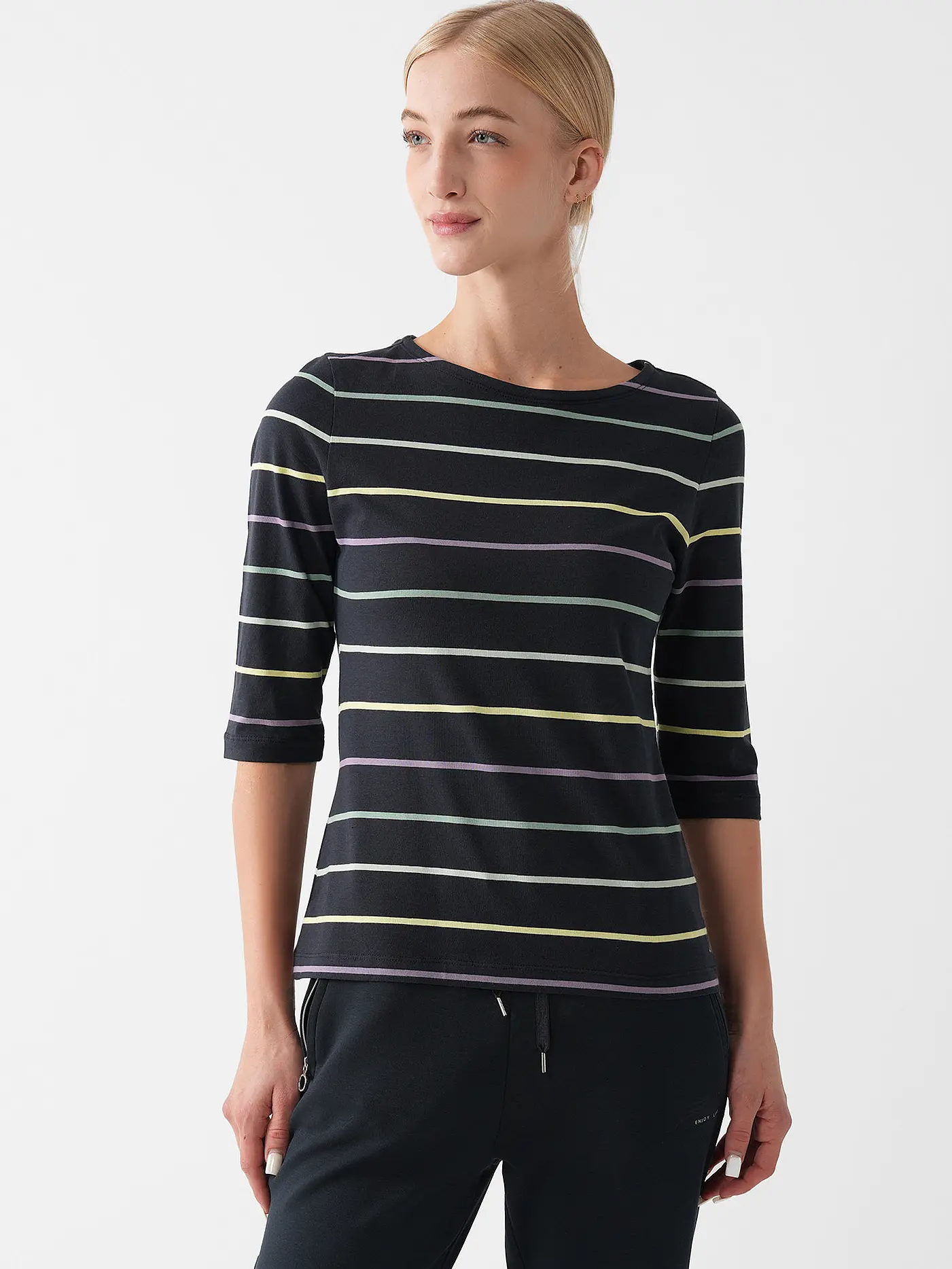 JOY SPORTSWEAR | Damen Shirt Violetta 3/4 Arm | dunkelblau
