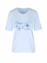 JOY SPORTSWEAR | Damen T-Shirt Luzie in Love with Life | hellblau