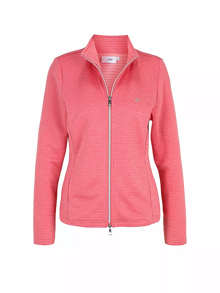 JOY | Damen Fitnessjacke Peggy | rosa