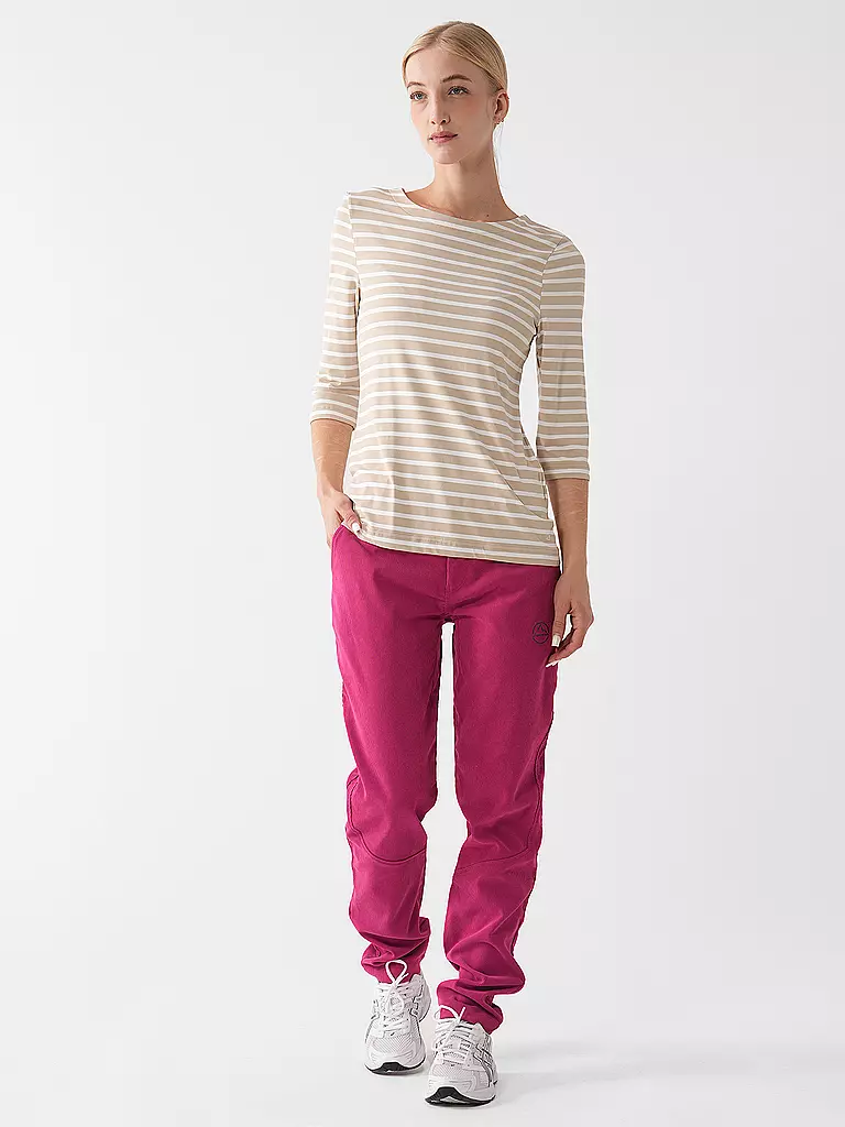 JOY | Damen Shirt Carina 3/4 Arm | beige