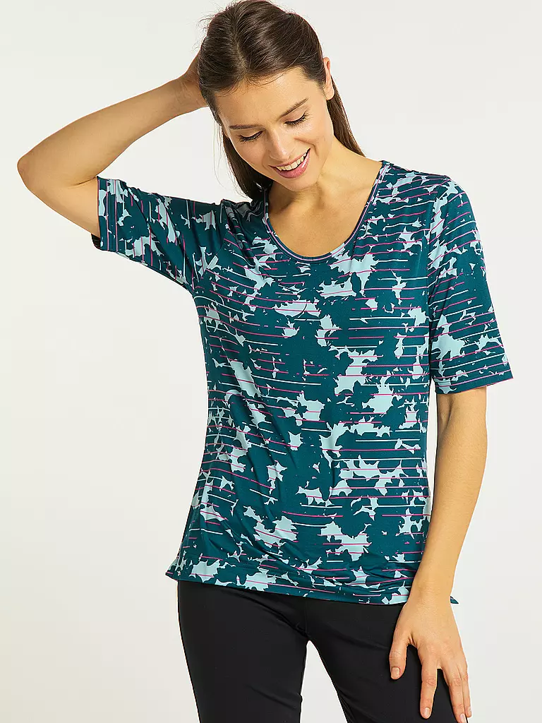 JOY | Damen T-Shirt Gaia | petrol