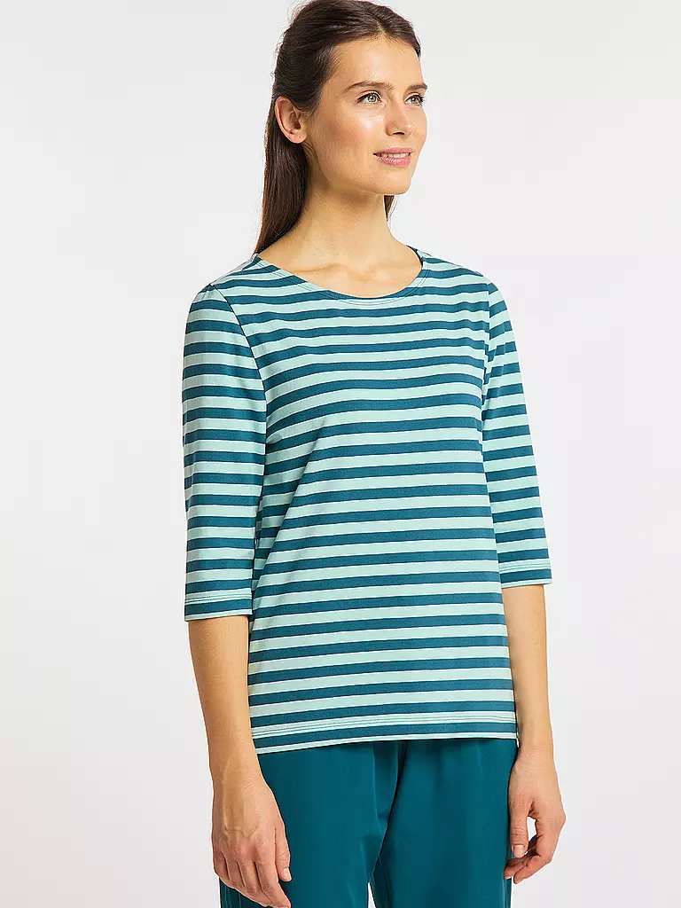 JOY | Damen T-Shirt Malina 3/4 Arm | petrol