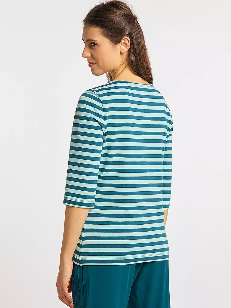 JOY | Damen T-Shirt Malina 3/4 Arm | petrol