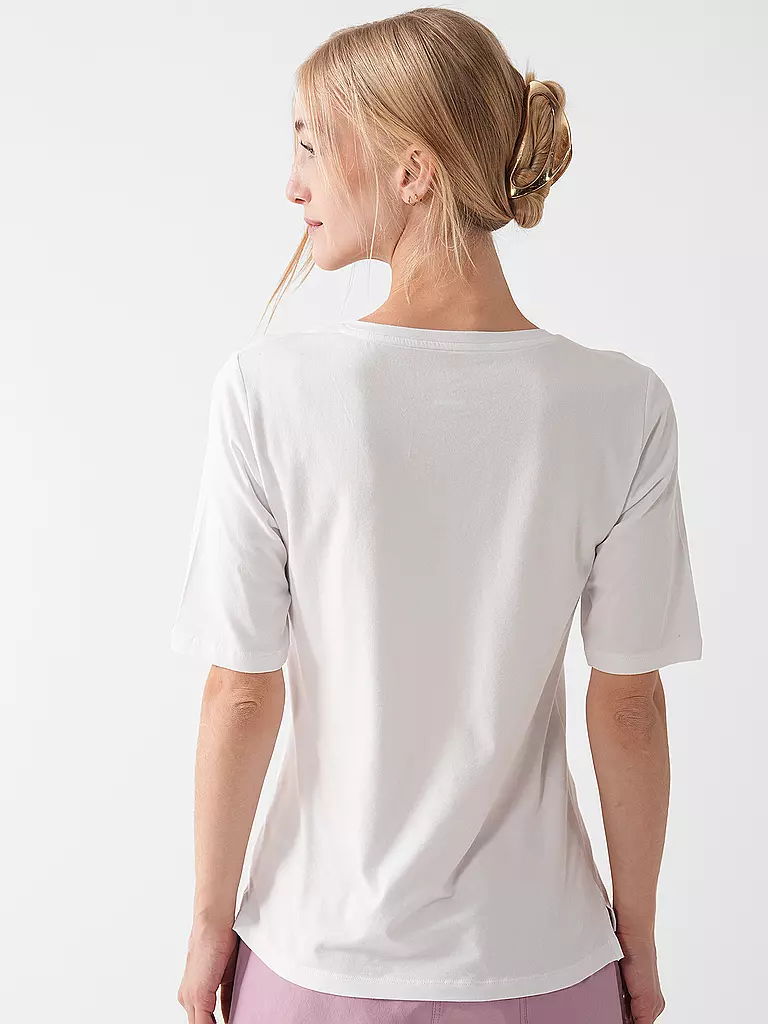 JOY | Damen T-Shirt Melanie Flower Print | mint