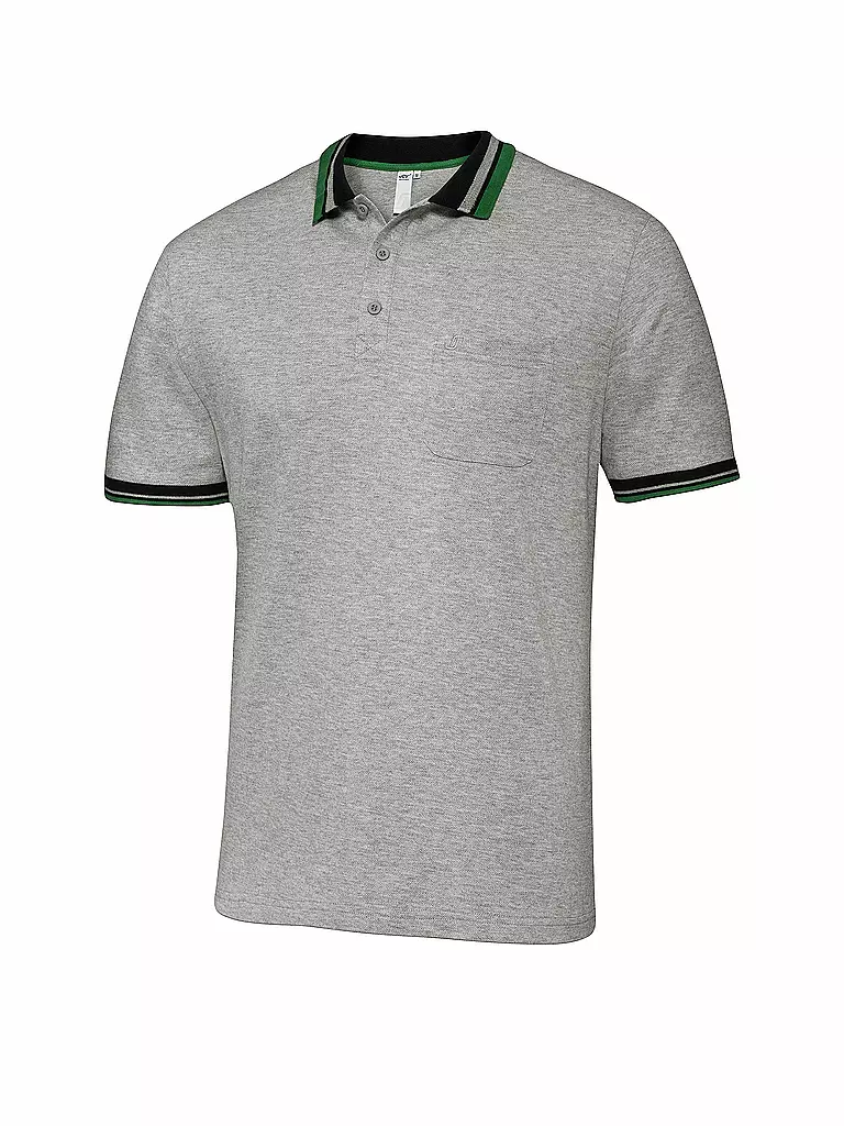 JOY | Herren Polo Henry | grau