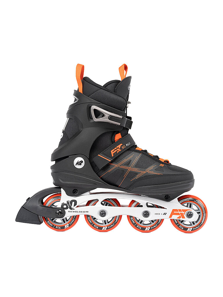 K2 Herren Inlineskates F.I.T. 80 Alu schwarz | 44