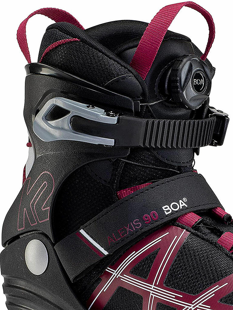 K2 | Damen Inlineskates Alexis 90 Boa | rot