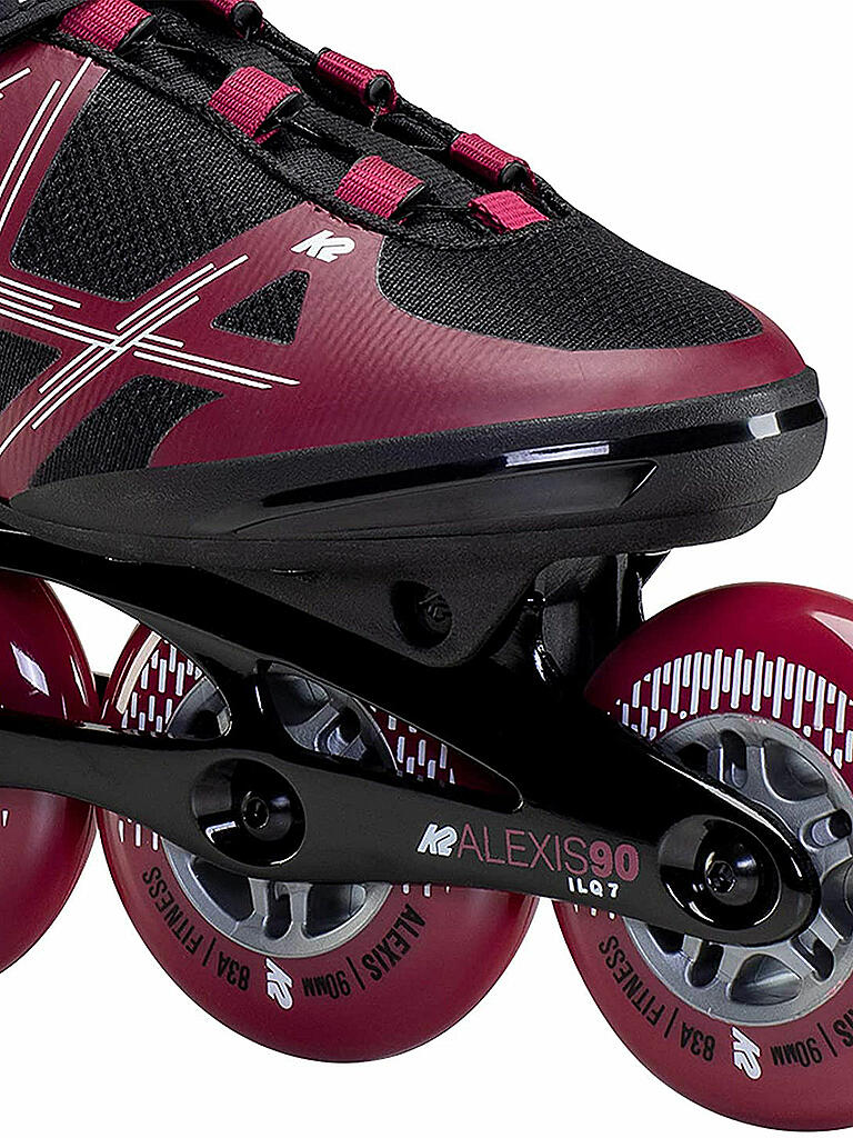 K2 | Damen Inlineskates Alexis 90 Boa | rot
