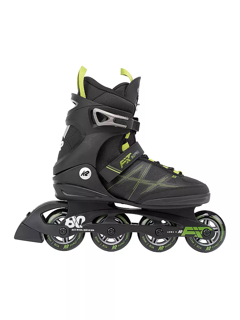 K2 | Herren Inlineskates F.I.T. 80 Pro | schwarz