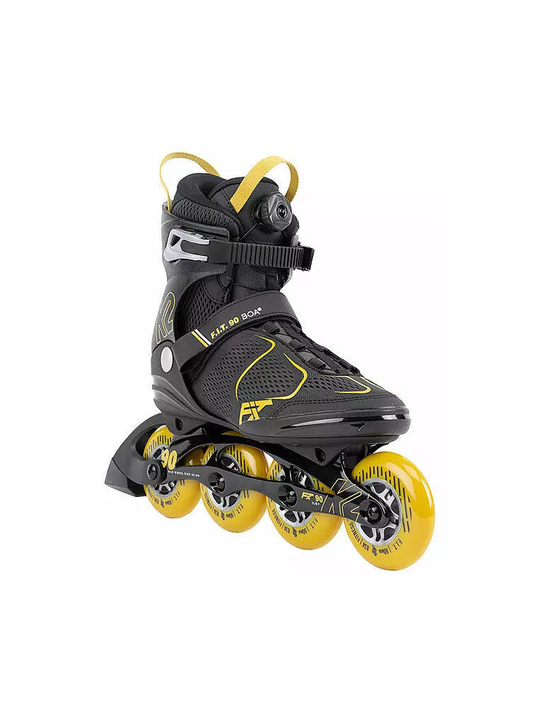 K2 | Herren Inlineskates F.I.T. 90 Boa | gelb