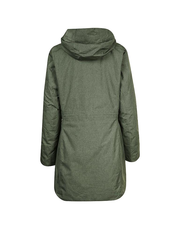 KAIKKIALLA | Damen Wintermantel Aada Hoody | olive