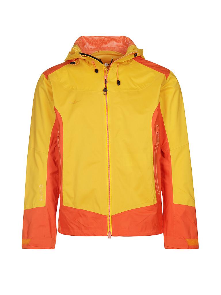 KAIKKIALLA | Herren Wanderjacke Kalvero Sympatex | gelb