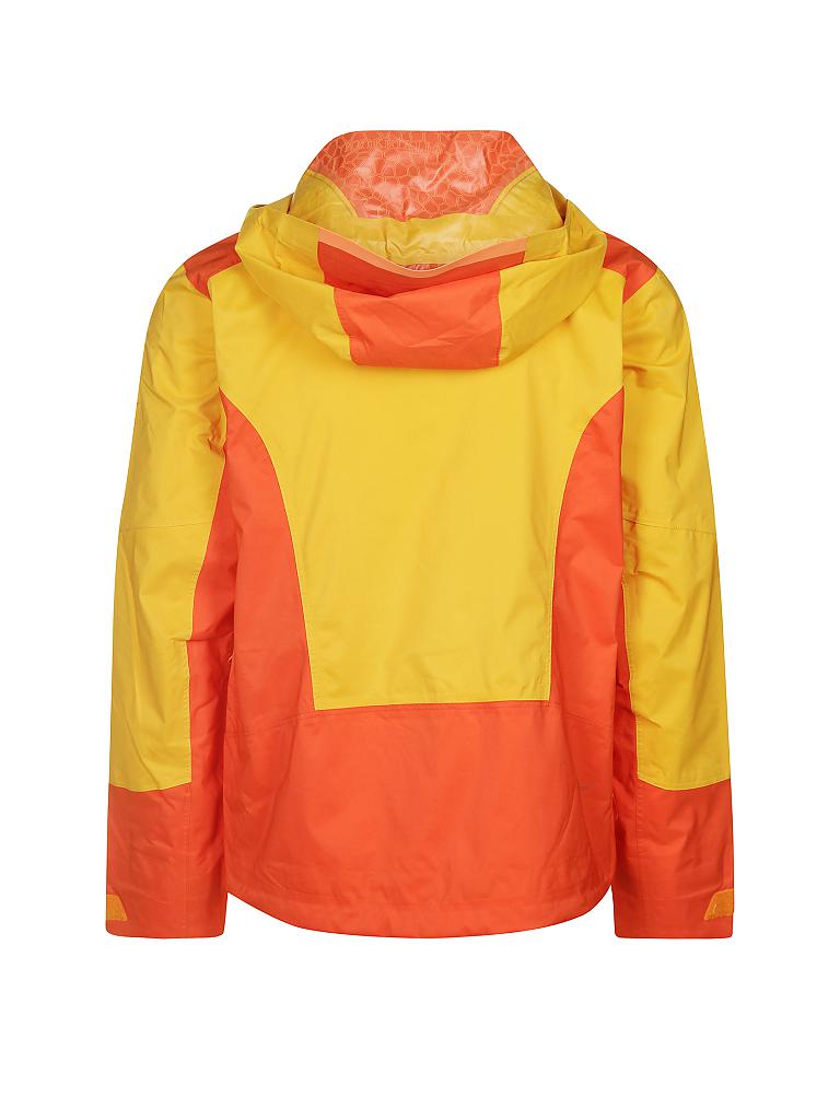 KAIKKIALLA | Herren Wanderjacke Kalvero Sympatex | gelb